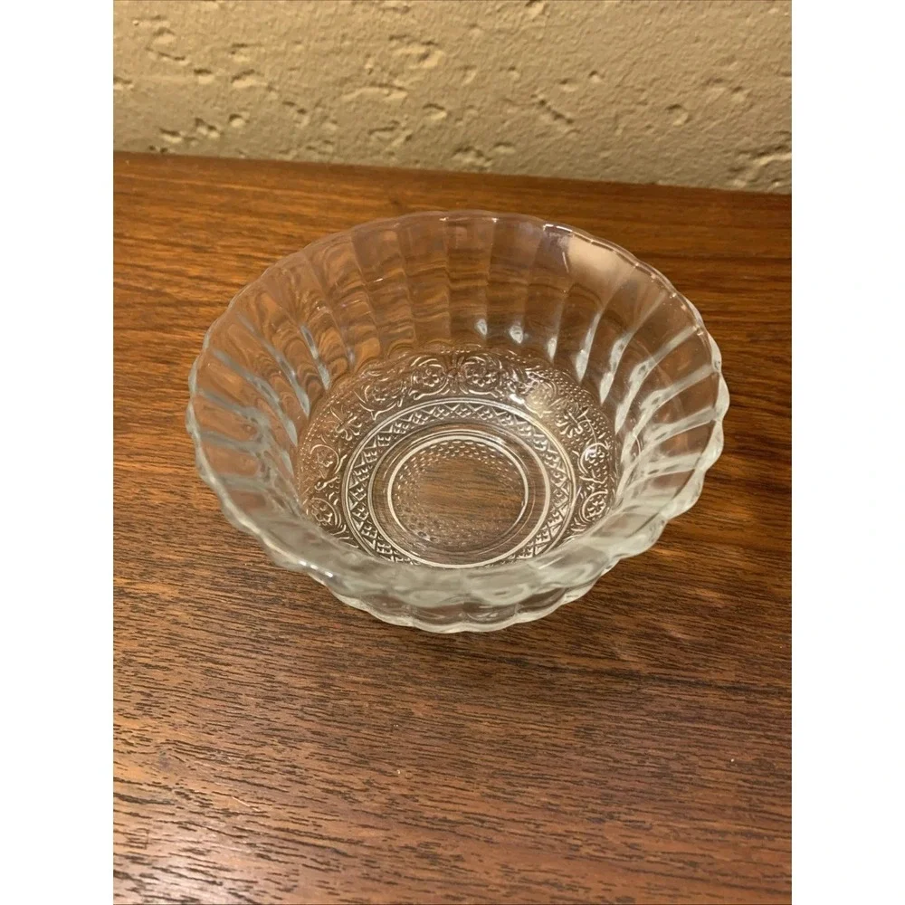 Pair Crystal Clear Trellis 4.5